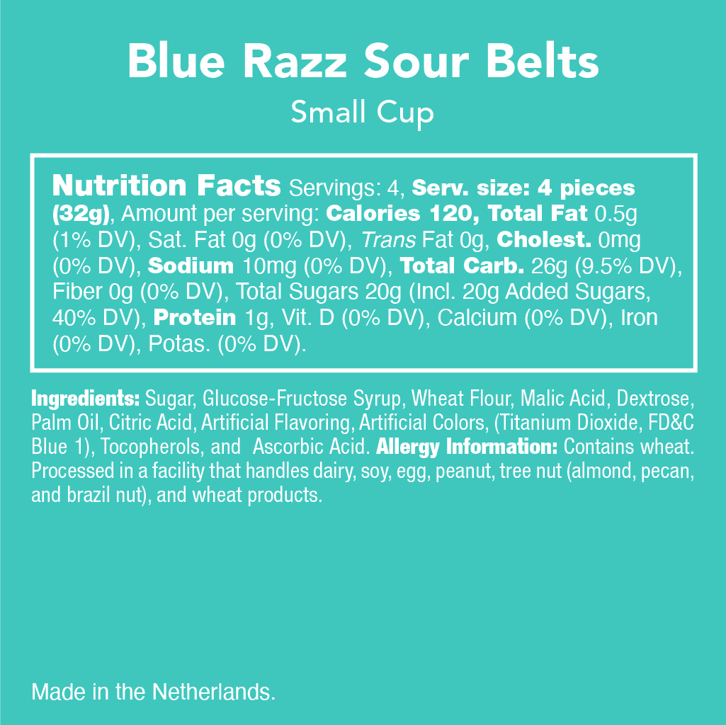 Blue Razz Sour Belts - Image 4