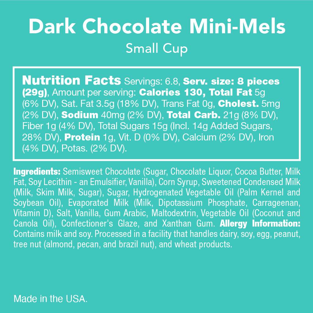 Dark Chocolate Mini-Mels - Image 4
