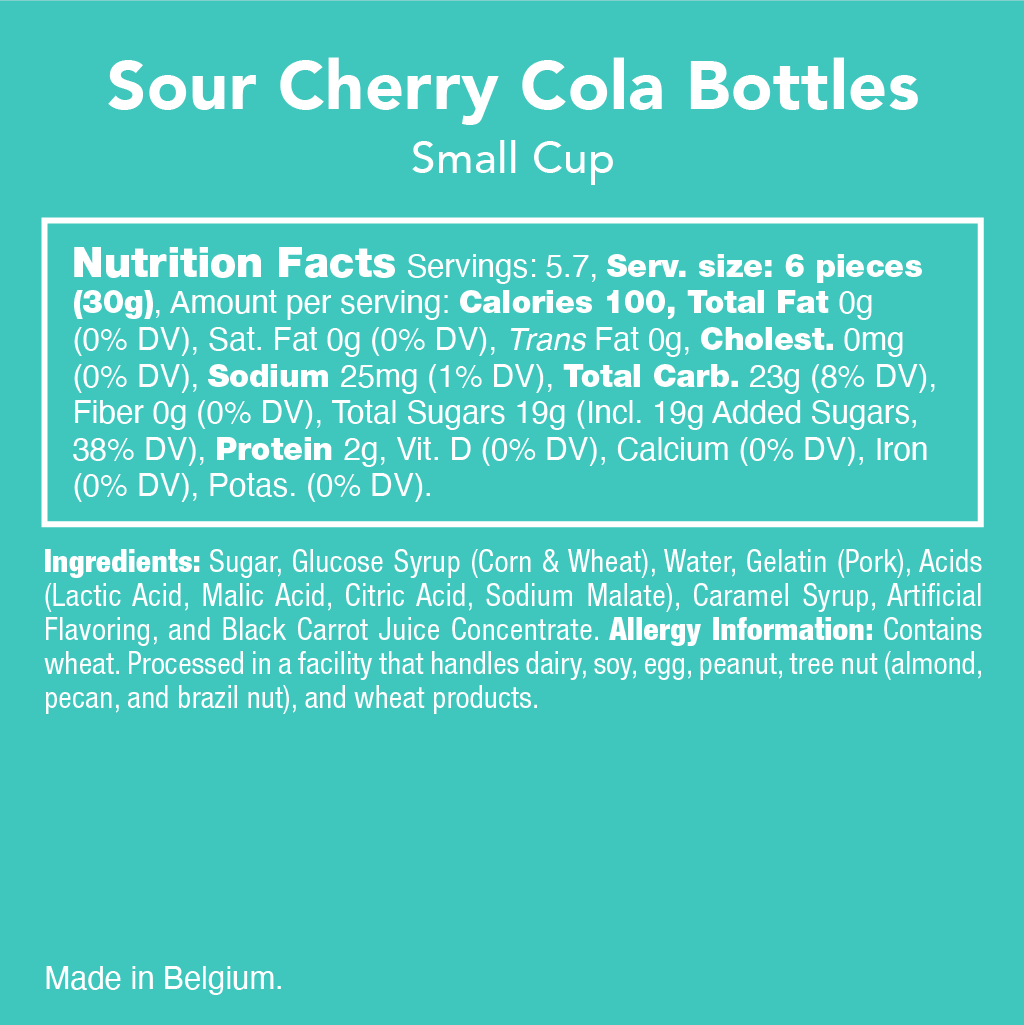 Sour Cherry Cola Bottles - Image 4